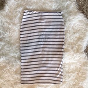 Forever 21 Striped Skirt